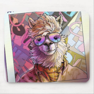 Stilvoll Alpaca Mousepad