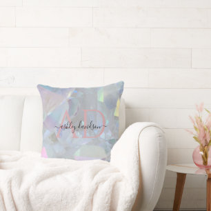Stilvoll Angel Aura Quartz Monogram Crystal Pillow Kissen