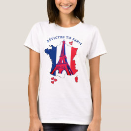 Stilvoll angepasst an PARIS-T - Shirt