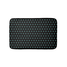 Stilvoll AQUAMARINER Polka Dot Black Badematte