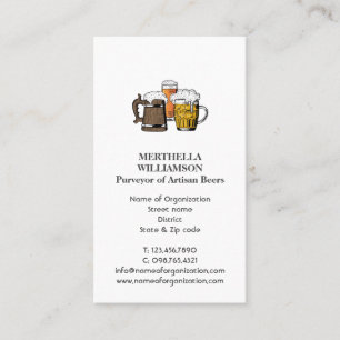 Stilvoll   BEERS Brewery   Foto-Logo-Visitenkarte Visitenkarte