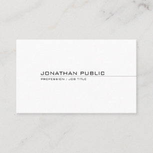 Stilvoll Beruflich Moderner Chic Minimalistisch Sc Visitenkarte