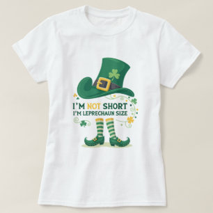 Stilvoll bin ich Koboldgröße St Patrick's Day T-Shirt