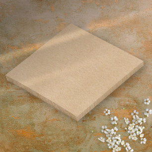 Stilvoll Boho Rustikal Kraft Post-it Klebezettel