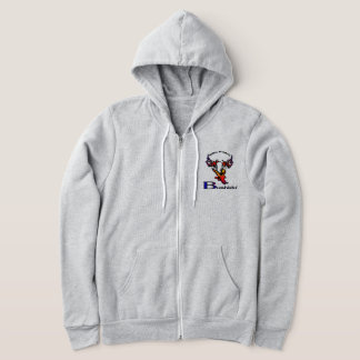 Stilvoll Bushido Karate Logo Reißverschluss Kapuze Hoodie