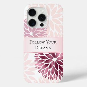 Stilvoll Chic Pink Floral Case-Mate iPhone Hülle