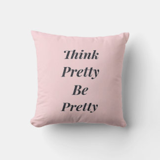 Stilvoll denken hübsch hübsch Kissen sein