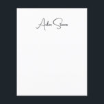 Stilvoll Einfache Schlichte Schwarz-Weiß-Minimalis Flyer<br><div class="desc">Dieses einfache,  minimalistische und schlichte Design ist für Sie. Warum eine normale benutzen? Wie wäre es mit diesem Design,  das Ihnen Aufmerksamkeit zeichne?</div>