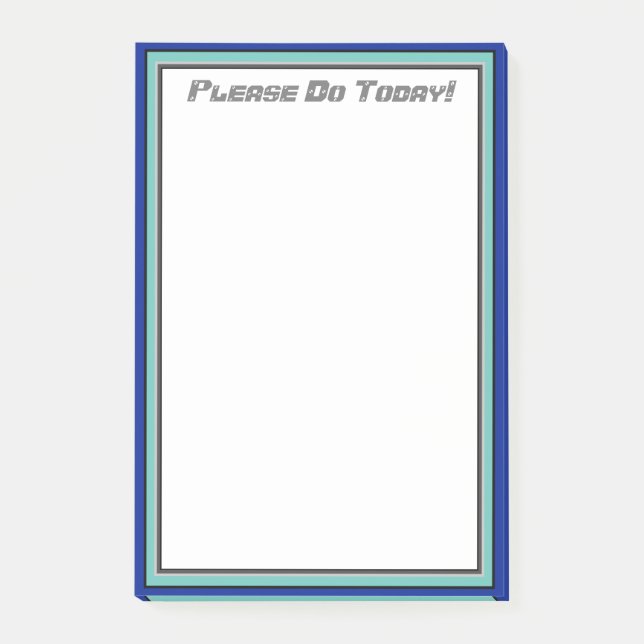 Stilvoll eingerichtet post-it klebezettel (Vorderseite)