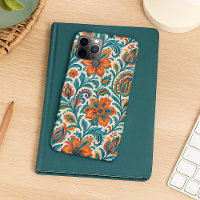 Stilvoll ethnisch farbenfroh Paisley Floral Art Mu