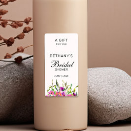 Stilvoll florales Brautparty Hand Sanitizer