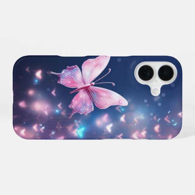 Stilvoll geschützt iPhoneCover-dauerhaft, leicht iPhone 16 Hülle (Rückseite (Horizontal))