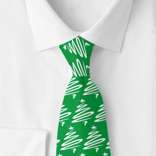 Stilvoll gestaltete Weihnachtsbaumen. Mens Neck Ti Krawatte