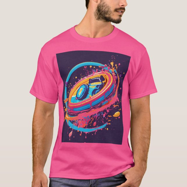 Stilvoll gestaltetes Tshirt (Vorderseite)