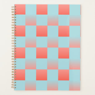 Stilvoll gestuftes Pulver blaue Korallen rosa Planer