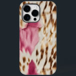 Stilvoll Girly Pink White Gold Zebra Case-Mate iPhone 14 Pro Max Hülle<br><div class="desc">Stilvoll Girly Pink Gold White Zebra</div>