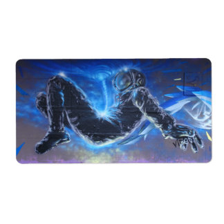 Stilvoll Graffiti Astronaut