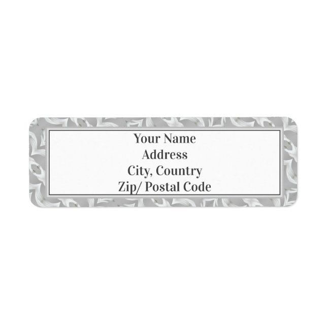 Stilvoll grau und weiß (Vorne)