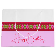 Stilvoll hell rosa und floral