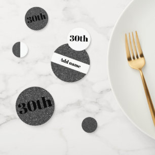 Stilvoll hübscher personalisierter Geburtstag Konf Konfetti