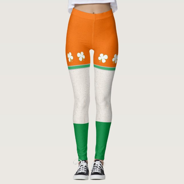 Stilvoll in Irland Inspiriert Leggings (Vorderseite)