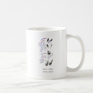 Stilvoll Jumping Jumper Horse Kaffeetasse