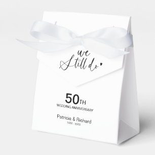 Stilvoll machen wir noch Hochzeitstag Vow Erneueru Geschenkschachtel