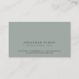 Stilvoll modern Beruflich Minimalistisch Schlicht Visitenkarte