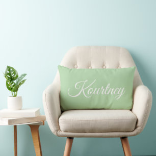 STILVOLL MODERN ELEGANT KLASSISCH INDIVIDUELL BLAß LENDENKISSEN