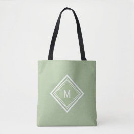 Stilvoll Modern Sage Green Custom Monogram