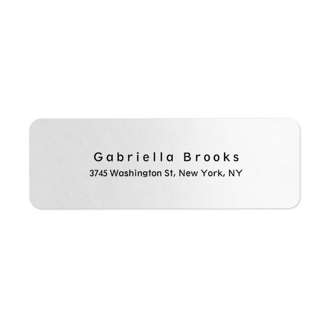 Stilvoll modern Schlicht elegant, einzigartig Grau (Vorne)