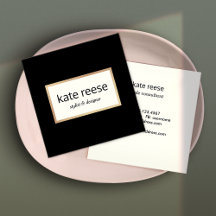 Stilvoll modern Schwarz-weiß Beruflich