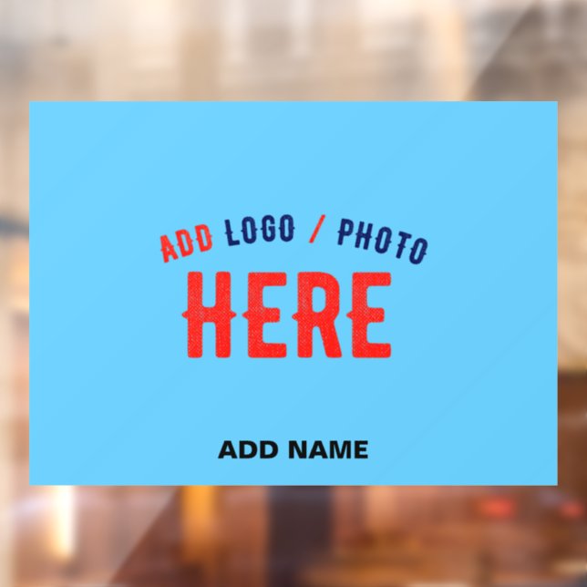 STILVOLL MODERNE KUSTOM SWAG SKY BLAUE VERIFIKATIO FENSTERAUFKLEBER (Blatt 2)