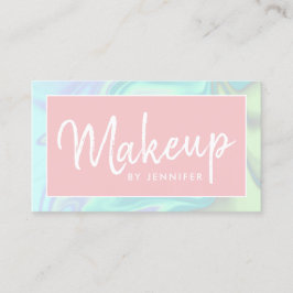 Stilvoll moderner, eleganter Holograf Visitenkarte