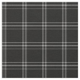 Stilvoll modernes Design in Schwarz/Weiß Stoff