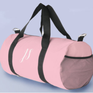 Stilvoll rosa Frauen, die sich auf eigene Faust od Duffle Bag
