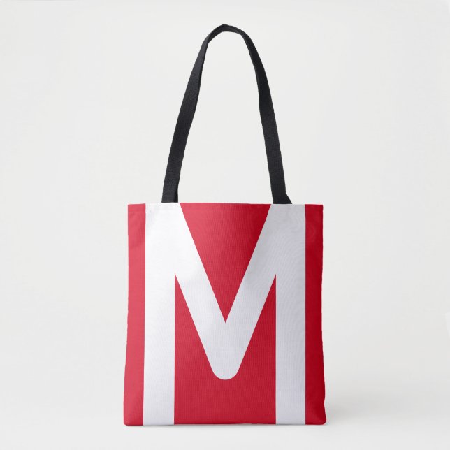 Stilvoll rot und weiß (Vorderseite)