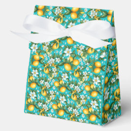Stilvoll Sommer Blue und Lemon Verbena Geschenkschachtel