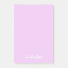 Stilvoll Trendy Lavender Lila Minimalistisch Girly Post-it Klebezettel
