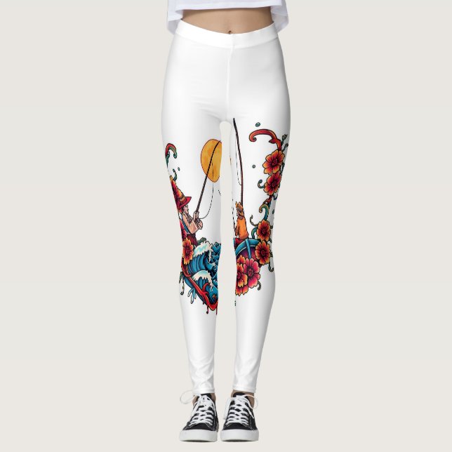 Stilvoll und komfortabel, kundenspezifisch - Einzi Leggings (Vorderseite)