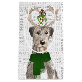 Stilvoll und lustig Irish Wolfhound Lover Weihnach Kleine Geschenktüte