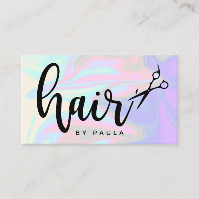 Stilvoll und modern visitenkarte (Vorderseite)