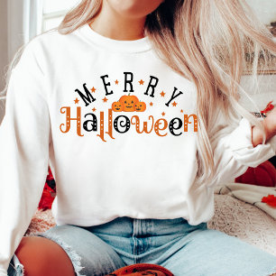 Stilvoll und trendy Merry Halloween Sweatshirt