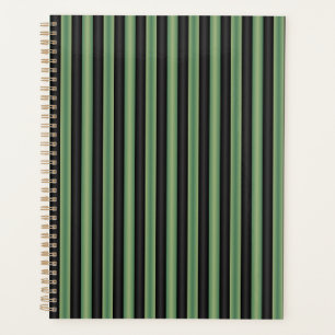 Stilvoll Vintages Olive Sage Green Black 3D gestre Planer