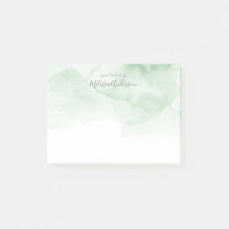 Stilvoll, Wasserfarbe, modern, trendy, Chic Post-it Klebezettel