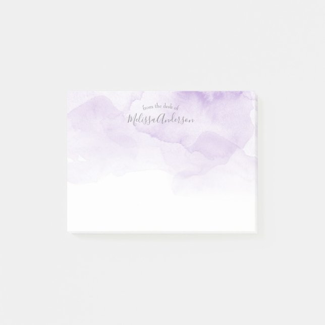 Stilvoll, Wasserfarbe, modern, trendy, Chic Post-it Klebezettel (Vorderseite)