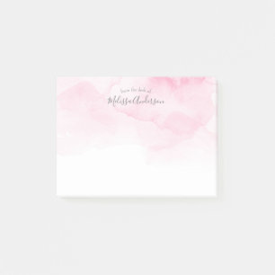Stilvoll, Wasserfarbe, modern, trendy, Chic Post-it Klebezettel