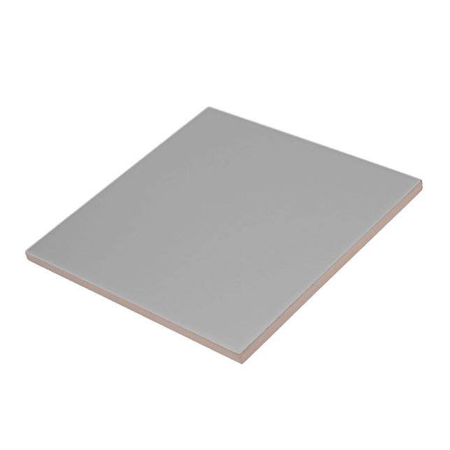 Stilvoll Weich graue Keramik Tile, 1,25 mm Platz Fliese (Seite)
