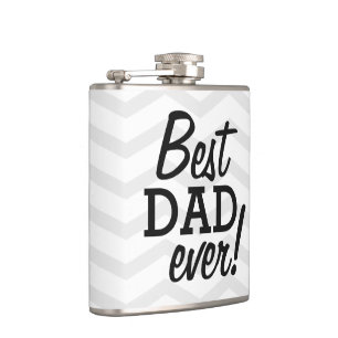 Stilvoll Zickzack Flachmann