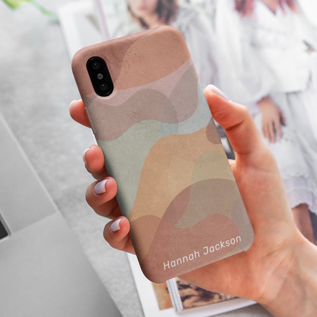 Stilvolle Abstrakte Aquarellfarben, farbenfrohe Mo Case-Mate iPhone Hülle (Von Creator hochgeladen)
